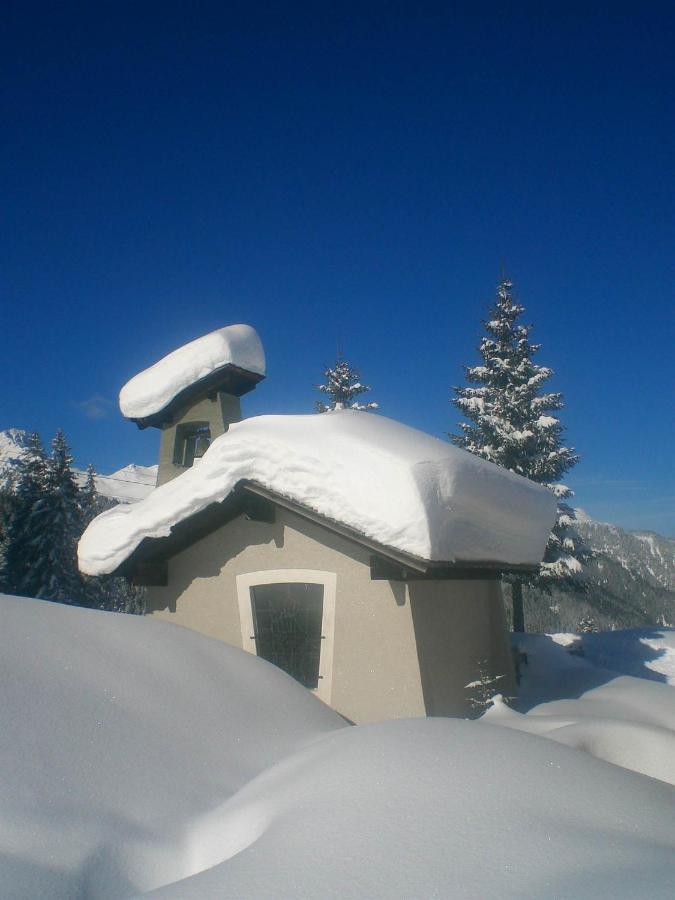 Dreimaederlhaus Apartamento Sankt Gallenkirch Exterior foto